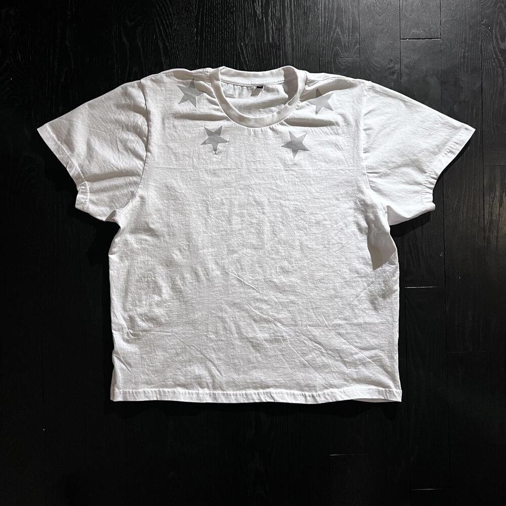 wastrre Star T-shirt White/Grey